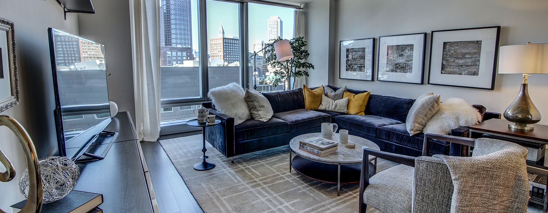 large beautiful living area