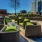 rooftop deck with fire pit